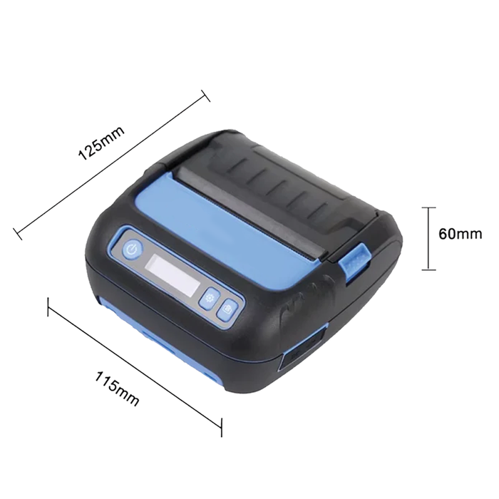 Impresora Térmica Portátil GEON-P80F | 80 mm | USB + Bluetooth