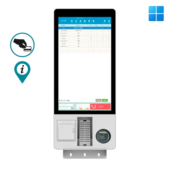 QUIOSCO Windows GEON Q1 | J6412 | 8GB RAM | 128GB | 27"