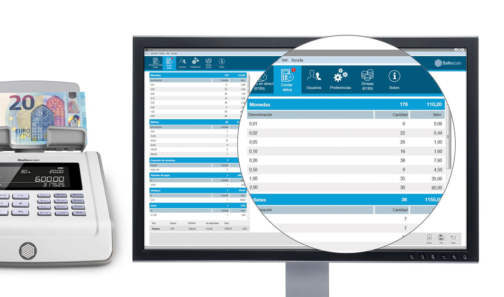 SAFESCAN MCS Software para el conteo— La casa del TPV