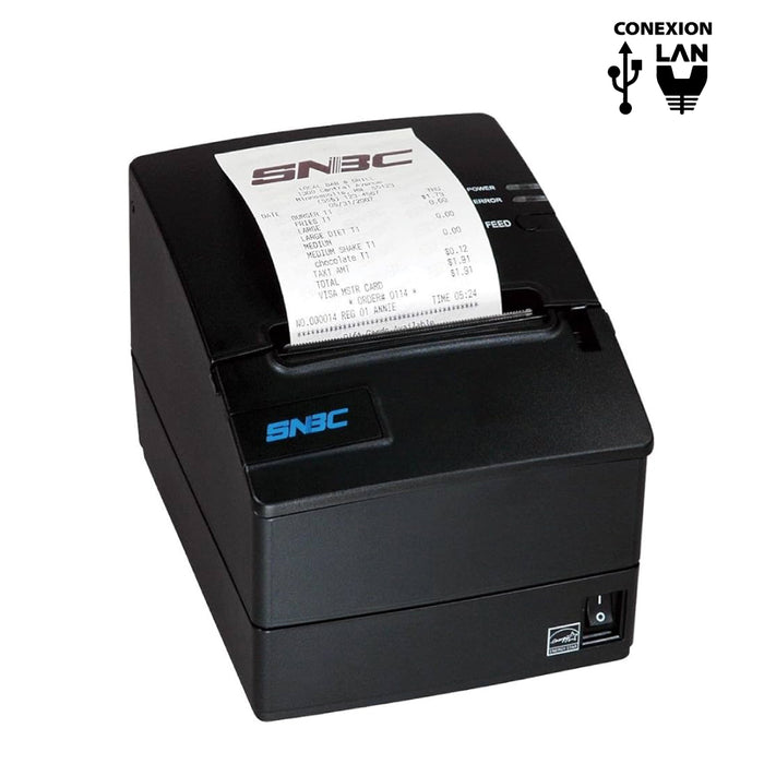 Impresora Térmica SNBC BTP-R180II | 80 mm | USB + Ethernet + RS232