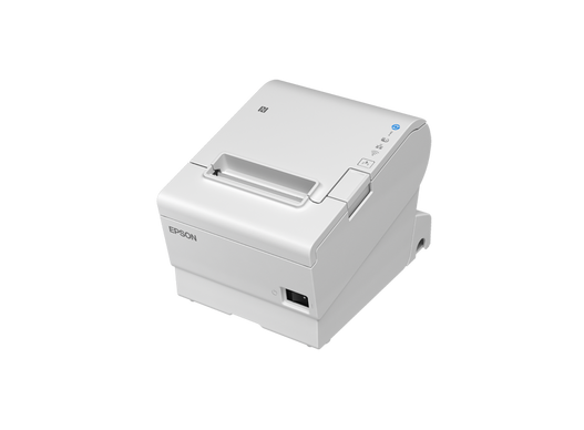 Epson TM-T88VII C31CJ57111 blanca EU, vista lateral izquierda