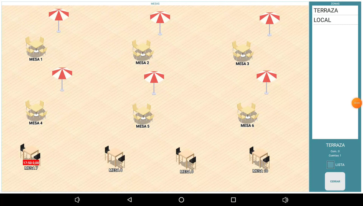 Software Easy Pos Pro Hosteleria Android