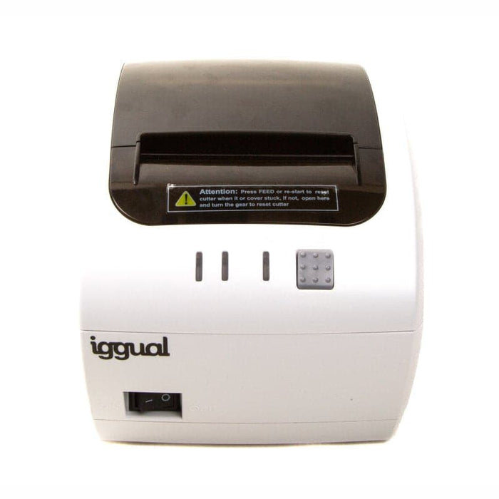 Impresora térmica iggual TP7001W USB+RJ45 blanco