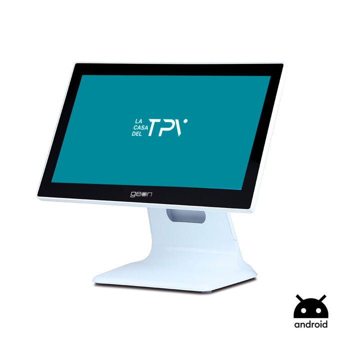 TPV Tactil 15" Geon Pos Android - Blanco