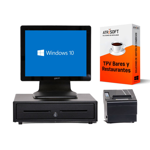 Pack TPV Geon para Restaurantes Software Atrisoft Incluido