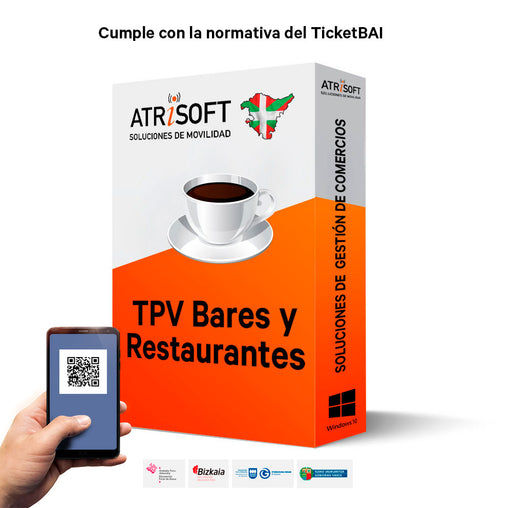 Atrisoft Software TPV bares y restaurantes Ticket-BAI