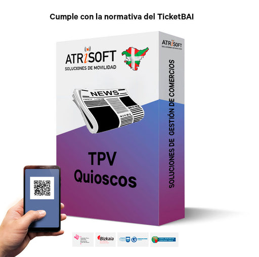 Atrisoft Software TPV Quioscos Ticket-BAI