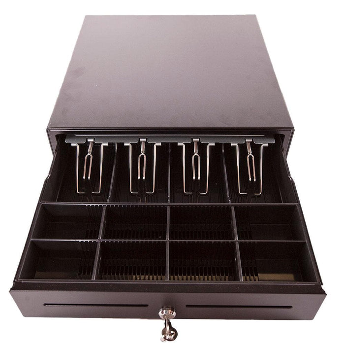 Cajón portamonedas automatico - electrico Geon Negro (41 x 41 cm)— La casa  del TPV